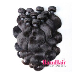 Body Wave Hair Bundle Natural Black Color Weave Hair Extensions 7