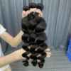 Body Wave Hair Bundle Natural Black Color Weave Hair Extensions buy HazuHair 2