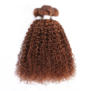 Kinky Curly Hair Bundles 33 Dark Auburn Weave Hair Extensions 3