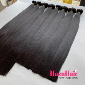 Raw Vietnamese Hair Bone Straight Natural Black Weave Hair Extensions 1