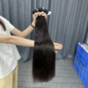 Straight Hair Bundle Natural Black Color Weave Hair Extensions 2