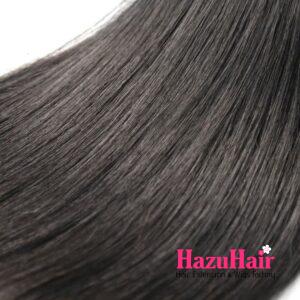 Straight Hair Bundle Natural Black Color Weave Hair Extensions 5