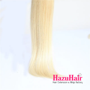 Straight Hair Bundles 1B613 Bleach Blonde With Black Roots Weave Hair Extensions 5