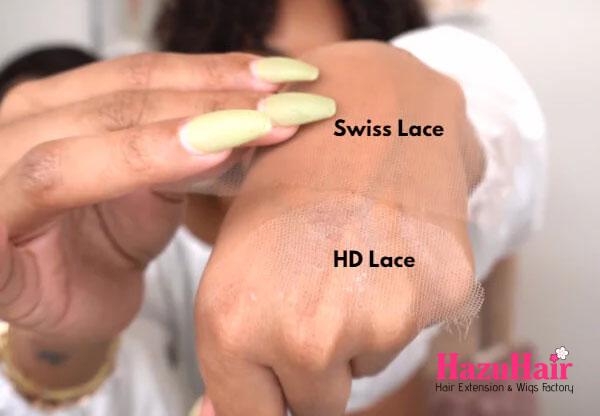 Swiss Lace vs HD Lace vs Clear Lace vs Transparent Lace Which is Better for You 5