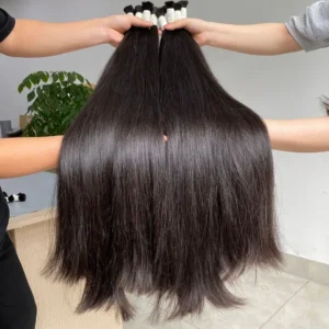 Vietnamese Raw Hair For Bleaching One Donor Hair Bulk Hair Extensions 1