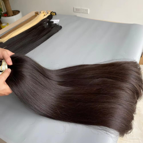 Vietnamese Raw Hair For Bleaching One Donor Hair Bulk Hair Extensions 2