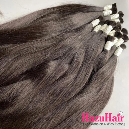 Vietnamese Raw Hair For Bleaching, One Donor Hair, Bulk Hair Extensions