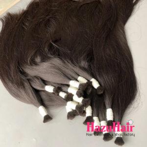 Vietnamese Raw Hair For Bleaching One Donor Hair Bulk Hair Extensions 4