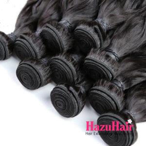 Water Wave Hair Bundle Natural Black Color Weave Hair Extensions 5