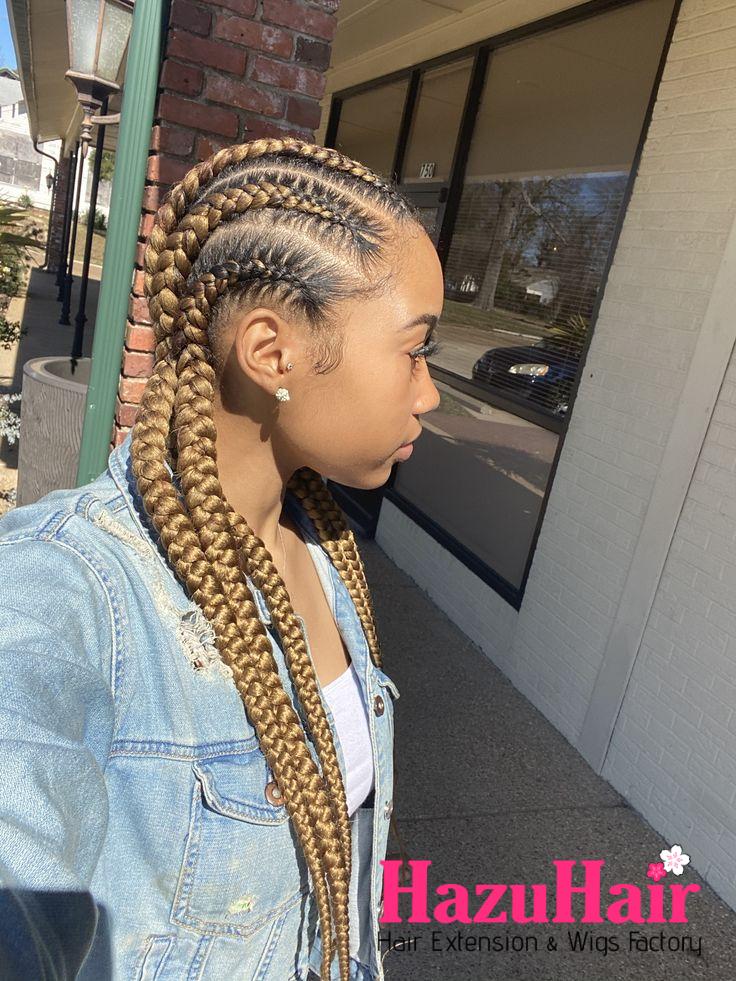 Blonde Cornrows