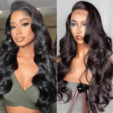 Body Wave Lace Front Wig Human Hair