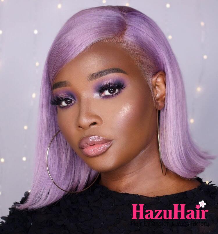 Dark Lavender wigs