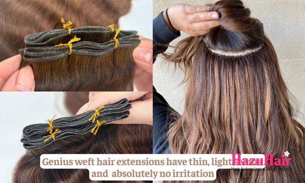 Everything you need to know about Invisible Genius Wefts Hair Extensions 3