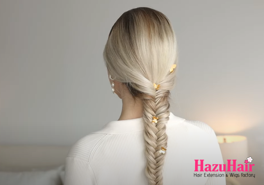 How To Fishtail Braid Your Own Hair