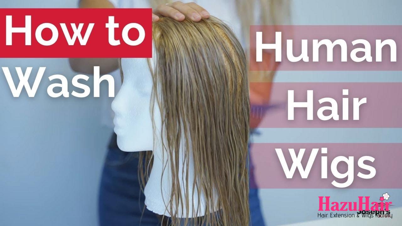 How to Wash a Human Hair Wig