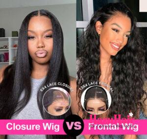 Lace CLOSURE Wigs vs Lace FRONTAL Wigs 1