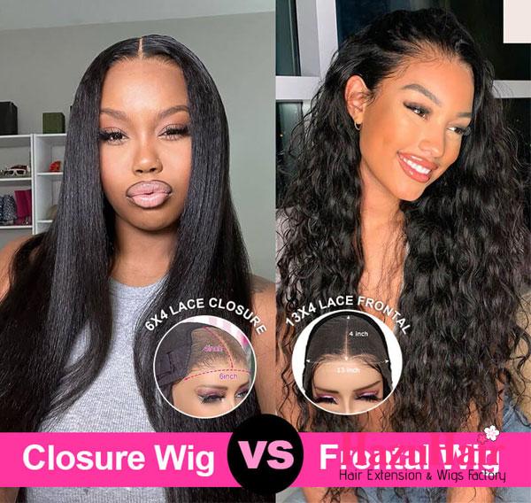 Lace CLOSURE Wigs vs Lace FRONTAL Wigs 1