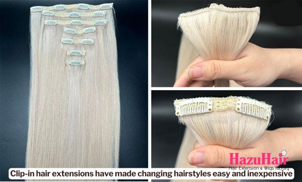 Top 6 tTypes of hair extensions hot trends 2024 7