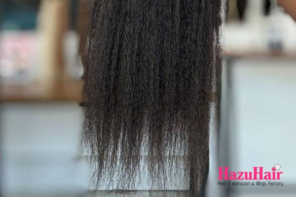 Ways to Maintain Kinky Straight Hair Extensions 9