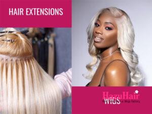 What are the distinctions between hair extensions and wigs 1