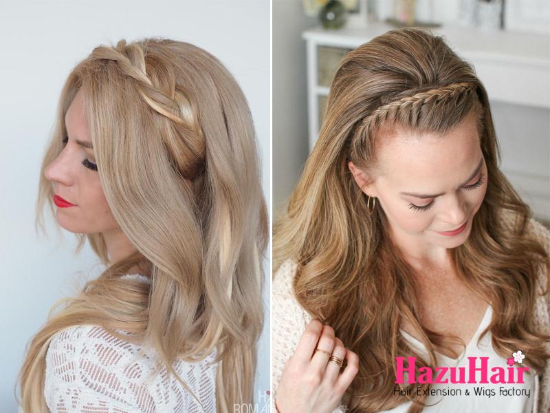 Braided Headband hair