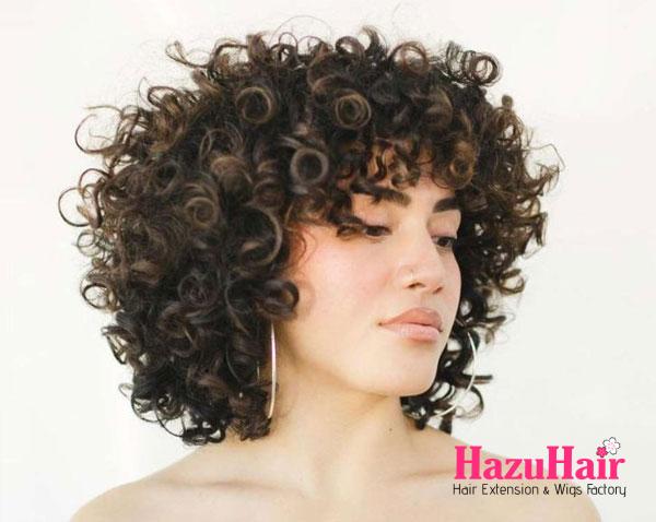 Curly Glue In Weave Hairstyles Benefits of Quick Weave Method 5