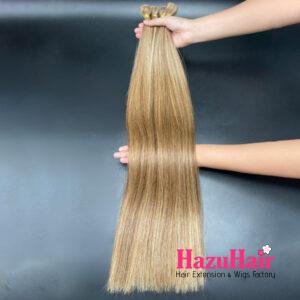 Genius Hair Weft Extensions Mix Color 27 30 613 Straight Hair 1