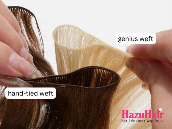 Hand Tied vs Machine Weft vs Genius Weft Which One Should You Choose 10