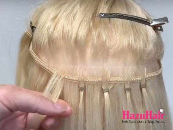 How to Apply Weft Hair Extensions with Beads Your Complete Guide 9