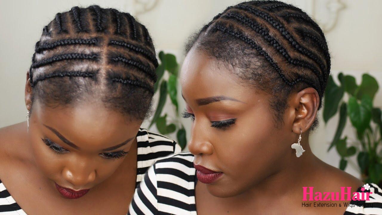 braid hair to wear wig