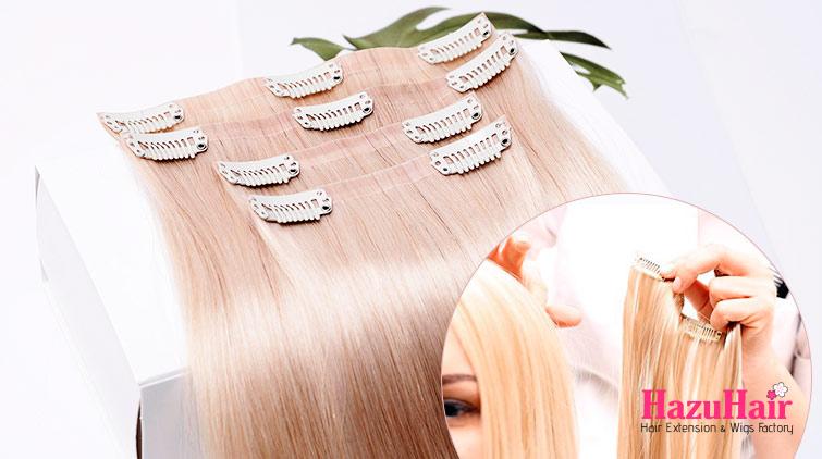 clip in hair extensions for short hair