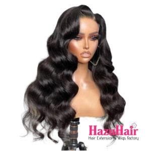 Long Body Wave Hair Wigs 1B Black Color – Vietnamese Human Hair 5×5 HD Lace Closure Wigs 2