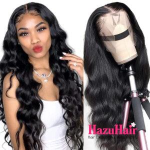 Long Body Wave Hair Wigs 1B Black Color – Vietnamese Human Hair 5×5 HD Lace Closure Wigs 4