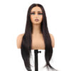 Long Straight Hair Wigs 1B Black Color Vietnamese Human Hair 13×4 HD Lace Front Wigs 1