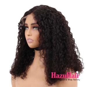 Short Curly Bob Wigs 1B Black Color – Vietnamese Human Hair 4×4 HD Lace Closure Wigs 3